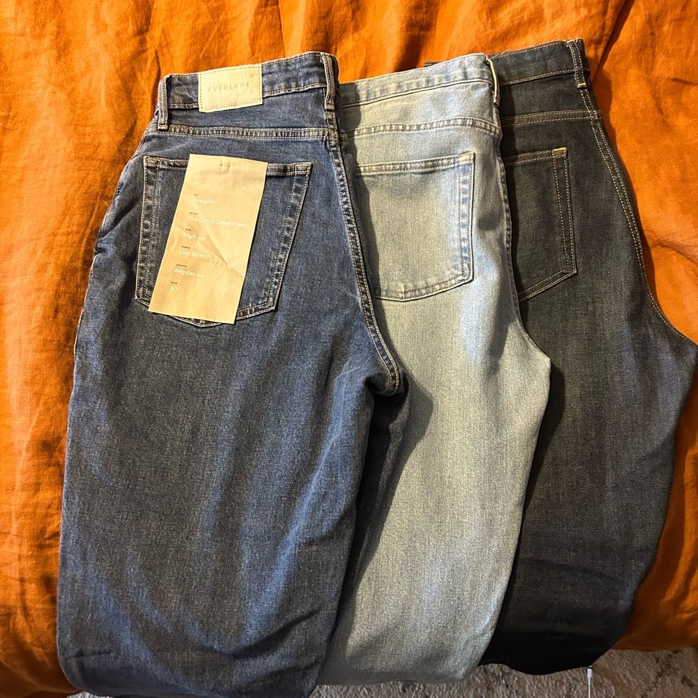 Lot of 3 EVERLANE Jeans